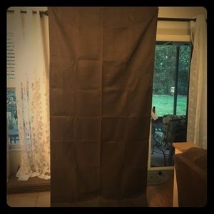 Dark brown curtains - 2 sets
